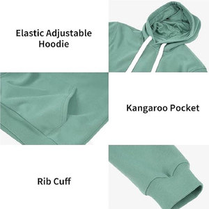 Survêtement Homme à Manches Longues Personnalisé, Streetwear Uni 100% Coton Imperméable Écologique Haute Qualité Vente en Gros - Product Image 4