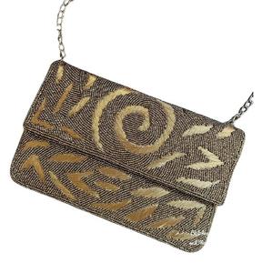 Sac à bandoulière de luxe artisanal pour femme, pochette bohème personnalisée avec pompon et fermeture éclair, léger, pliable, pour soirée, en jute - Product Image 2