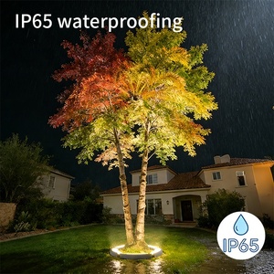 Projecteur d'arbre intelligent RGB à commande par application, 12W, étanche IP65, pour extérieur, <span class=keywords><strong>jardin</strong></span>, parc, paysage, à fixer sur poteau - Product Image 3