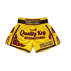 Pantalones Cortos de Muay Thai de Secado Rápido para Competición, Transpirables, Unisex, para Boxeo y MMA - Product Image 2