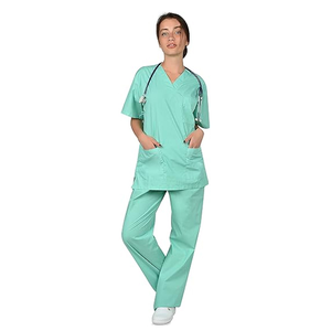 Uniformes Médicos de Alta Calidad, Uniformes de Enfermera y Doctor con Logotipo Personalizado, Conjunto de Uniformes Cómodos para Hospital, Fabricante Mayorista, MOQ Bajo - Product Image 3