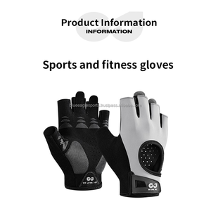 ถุงมือออกกำลังกายแบบไม่มีนิ้วสำหรับยกน้ำหนักถุงมือออกกำลังกายสำหรับทุกเพศ - Product Image 3