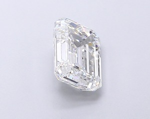 Fournitures pour la fabrication de bijoux fins, diamant blanc de laboratoire de qualité supérieure, taille émeraude, 1,54 carat, couleur F, pureté VVS2, polissage excellent. - Product Image 4