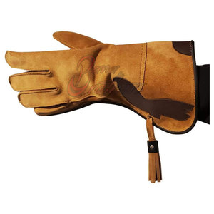 2026 Release Affordable Price Custom Falconry Gloves New Design Full Hand Cover Gloves for Adults and Youth - Product Image 3