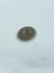 Opale naturelle de qualité supérieure, forme ovale, couleur beige foncé, 7,60 carats, 12x16,70 mm, pour la fabrication de bijoux - Product Image 2