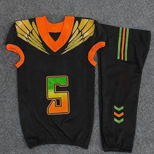 Custom American Football Uniform Set Sublimated Jersey & <b>Pants</b> OEM Team Wear High Quality American Uniform - Product Image 2