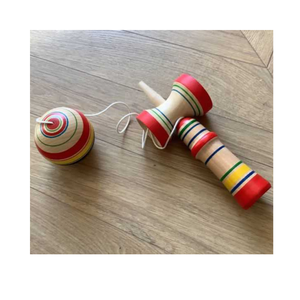 Juego de Kendama de Madera con Nuevo Diseño |   Deporte de Habilidad para Interiores y Exteriores |   Fábrica de Juguetes Educativos al por Mayor - Product Image 5