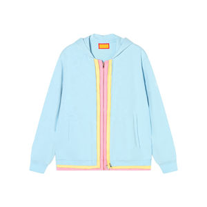 Sweat-shirts à capuche zippés surdimensionnés pour hommes en coton 100% de haute qualité, triple couche, épaules tombantes, couleur unie, style streetwear, sweats d'hiver - Product Image 1