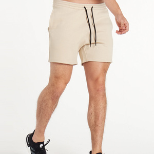 Pantalones cortos para hombre con cintura elástica y diseño de bolsillos laterales para comodidad diaria, con precio de fábrica para pedidos al por mayor y logotipo personalizado. - Product Image 3
