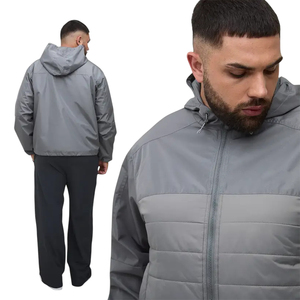 เสื้อแจ็คเก็ตพัฟเฟอร์ไวนิลเงาแฟชั่นใหม่สำหรับผู้ชาย  โลโก้สั่งทำได้  เสื้อโค้ทกันหนาวแบบควิลท์  สไตล์ไฮสตรีทสุดฮิต  ผู้ผลิตสั่งทำจำนวนมาก - Product Image 3