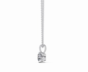 Pendentif solitaire en diamant de laboratoire de 0,500 carat, 1 pièce, collier coupe marquise, or jaune, or rose, plaqué or 9K, 14K, 18K, luxe - Product Image 4