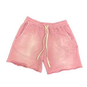 Shorts en coton délavé à l'acide pour hommes et garçons, 100 % coton, séchage rapide, taille XS, pour la plage, la pêche, shorts de sublimation tendance - Product Image 3