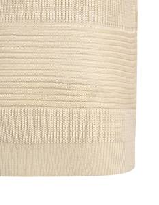 Pull en tricot classique beige respirant à col rond pour homme, manches longues, sur mesure, prix bas - Product Image 5