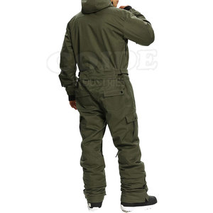 Combinaison de ski imperméable pour l'hiver, veste et pantalon de snowboard coupe-vent pour hommes, combinaison de ski personnalisée OEM - Product Image 2