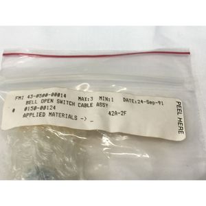 Câble AMAT 0150-00124 ASSY BELL OPEN SWITCH, 137172 - Équipements et pièces semi-conducteurs d'occasion fiables à l'échelle mondiale chez - Product Image 1