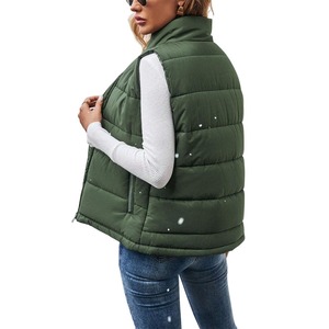 Chaleco Acolchado sin Mangas con Cuello Alto para Mujer, Modelo 2025, Superventas - Product Image 2