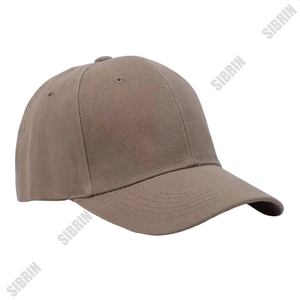 SIBRIN 6 Panel Custom <b>Baseball</b> <b>Cap</b> Khaki Curved Brim Motorsport Skateboarding Outdoor Streetwear Casual Sports P <b>Cap</b> Solid Color - Product Image 1