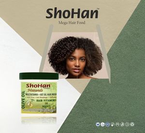 Crème de soin capillaire à l'huile d'olive chaude ShoHan pour cheveux africains - Product Image 3
