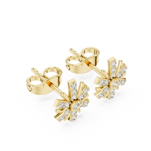 Luxury wedding earrings 925 <b>silver</b> CVD or Cubic Zirconia options available - Product Image 4