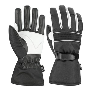 Unisex Ski <b>Gloves</b> Full Finger Leather Polyester <b>Thermal</b> Insulated <b>Waterproof</b> Windproof Adjustable Wrist Strap Winter Outdoor - Product Image 1