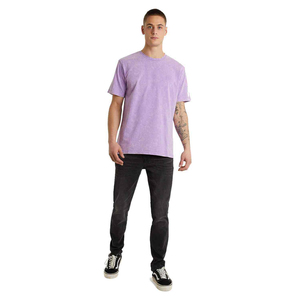 Camiseta de Hombre con Diseño Moderno, Lavado Ácido, 100% Algodón, Secado Rápido, Ecológica, Transpirable, Corte Holgado, con Logotipo Personalizado - Product Image 2