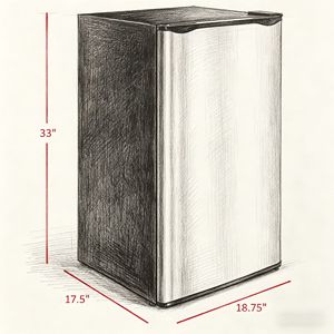 Mini Frigo Portatile Elettrico per Cosmetici - Congelatore a 1 Porta per Casa, Hotel, Auto, Camper e Uso Esterno - Product Image 5