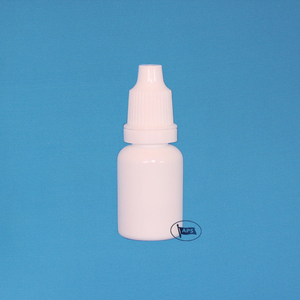Botella Cilíndrica de Plástico PP con Gotero, 5-15 ml, Tapa Blanca, Fondo Plano, para Uso Cosmético - Product Image 1