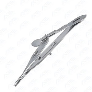 Porte-aiguille Kalt à mécanisme de verrouillage sécurisé pour microchirurgie, instrument médical Kalt, instruments chirurgicaux et de laboratoire dentaire - Product Image 5