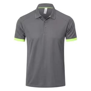 เสื้อโปโลผู้ชายไซส์ใหญ่ OEM สไตล์ลำลอง ปักโลโก้ได้ คุณภาพสูง ผลิตจากโพลีเอสเตอร์ 100% ระบายอากาศได้ดี แขนสั้น ODM - Product Image 3