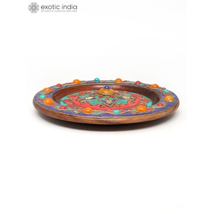 10 \ "redondo tibetano budista colgante de pared Decoración elegante para el hogar o la oficina - Product Image 4