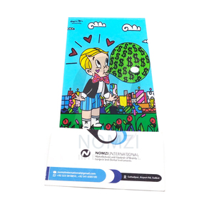 ถาดใส่ขนตาปลอมแบบใหม่ โลโก้สั่งทำได้ เป็นมิตรกับสิ่งแวดล้อม ทำจากแก้วอะคริลิค ดีไซน์ลายกระเบื้องรูปดอลลาร์ ริชชี่ริช - Product Image 2