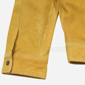 Hot Supplier Low MOQ Classic Style <b>Men</b> <b>Suede</b> Leather <b>Jacket</b> Multiple Pocket Design With Soft <b>Suede</b> Finish For <b>Men</b> - Product Image 4