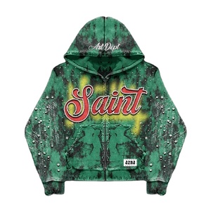 Sudadera Ligera de Invierno para Hombre, 100% Algodón, Corte Regular, Diseño Casual, Hombros Caídos, Alta Calidad - Product Image 1