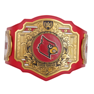 เข็มขัดแชมป์ลูอิสวิลล์ คาร์ดินัลส์ เข็มขัดมวยปล้ำแบบปรับแต่งได้ เข็มขัดแชมป์กีฬาคุณภาพสูงสำหรับนักสะสมและแฟนๆ - Product Image 2