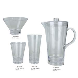 Tazones Transparentes de Plástico Acrílico para Servir Ensaladas, Frutas, Palomitas y Papas Fritas - Product Image 5