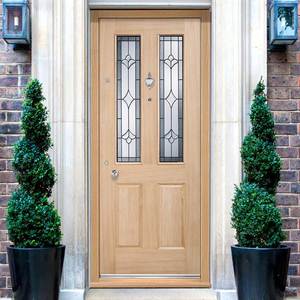 Portes en bois insonorisées sur mesure de qualité supérieure - Portes en bois avec bloc-porte - Portes extérieures en bois - Product Image 4