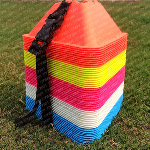 Conos de Entrenamiento de Agilidad Duraderos Marca PE TAC-TC40, Portátiles y Flexibles para Prácticas de Fútbol, Baloncesto y Otros Deportes - Product Image 6