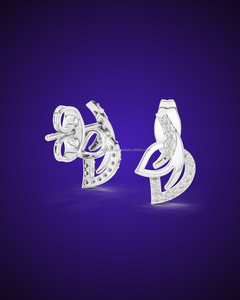 Golden Grace 14K oro rosa oro plata pendientes fabricación - Product Image 5