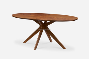 ชุดโต๊ะรับประทานอาหารไม้หรูหราทันสมัยสำหรับบ้าน อพาร์ตเมนต์ โรงแรม วิลล่า บ้านไร่ โรงเรียน สำนักงาน ลานบ้าน - Product Image 3