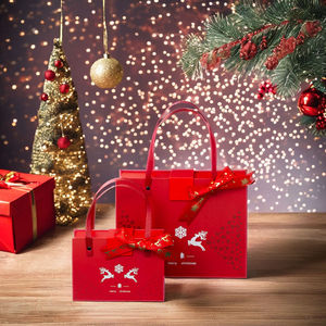 Custom Eco-Friendly Handmade Luxury <b>Christmas</b> Gift <b>Box</b> Hot Sale Paper <b>Box</b> Gold Foil Stamping Embossing Magnetic Closure Holiday - Product Image 2