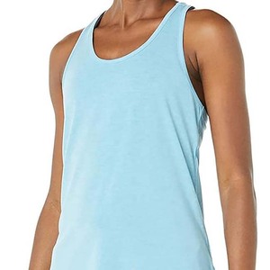 Wholesale High Quality Custom Logo Women's Gym Tank <b>Top</b> Womens High-Neck Premium Breathable Fitness Sports Round Tank <b>Top</b> women - Product Image 3
