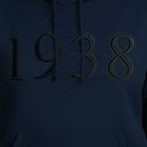 Sudadera con Capucha Azul para Mujer, Bordado 3D, Estilo Casual, Manga Larga, Cómoda para el Día a Día - Product Image 2