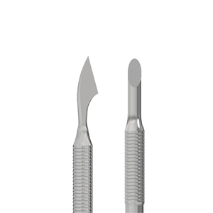 Pousse-cuticules professionnels en acier japonais EXPERT 90 TYPE 3, pousse-cuticules biseauté et spatules de nettoyage PE-903 - Product Image 3