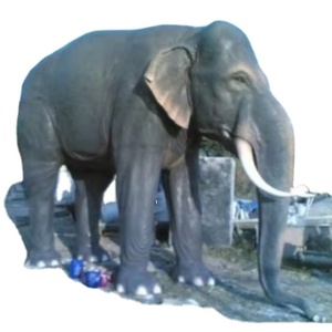 ESTATUAS DE ELEFANTE DE FIBRA DE VIDRIO DE TAMAÑO REAL ESTATUAS DE POLIRESINA ESCULTURA DE ELEFANTE - Product Image 1