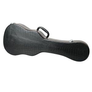 Custodia per Ukulele Tenore in Pelle con Motivo Pitone da 26 Pollici Nera [Sostituisce 79547964] Borse e Protezioni per Strumenti Musicali - Product Image 3