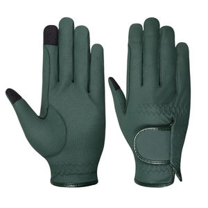 Guantes de Equitación Personalizados para Hombre, Guantes de Cuero Sintético Antidesgarro para Montar a Caballo - Product Image 3