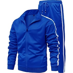 Ensemble de survêtement pour homme, design de mode d'hiver, 2 pièces, personnalisable, avec capuche zippée, matière polaire, couleurs et logo personnalisés - Product Image 6