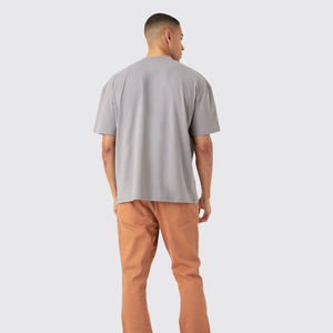 Camiseta Casual de Alta Calidad 100% Algodón para Hombre, Estilo Urbano Simple, Tejido Transpirable, Impresión DTF, Ligera - Product Image 2