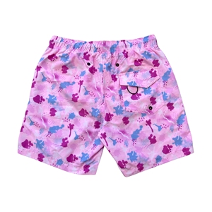 Shorts de Baño para Hombre, 100% Poliéster, Impresión por Sublimación, Secado Rápido, Cintura con Cordón, con Bolsillos, Traje de Baño Informal de Longitud Corta - Product Image 1