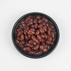 Pasta de Frijol Rojo Dulce Enlatada Premium, Lista para Consumir, Aderezo para Té de Burbujas, Té con Leche, Ingredientes para Bebidas de Cafetería, Sabor Natural - Product Image 1